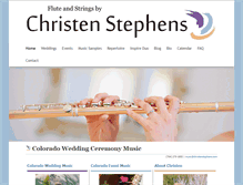 Tablet Screenshot of christenstephens.com